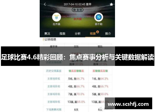 足球比赛4.6精彩回顾：焦点赛事分析与关键数据解读